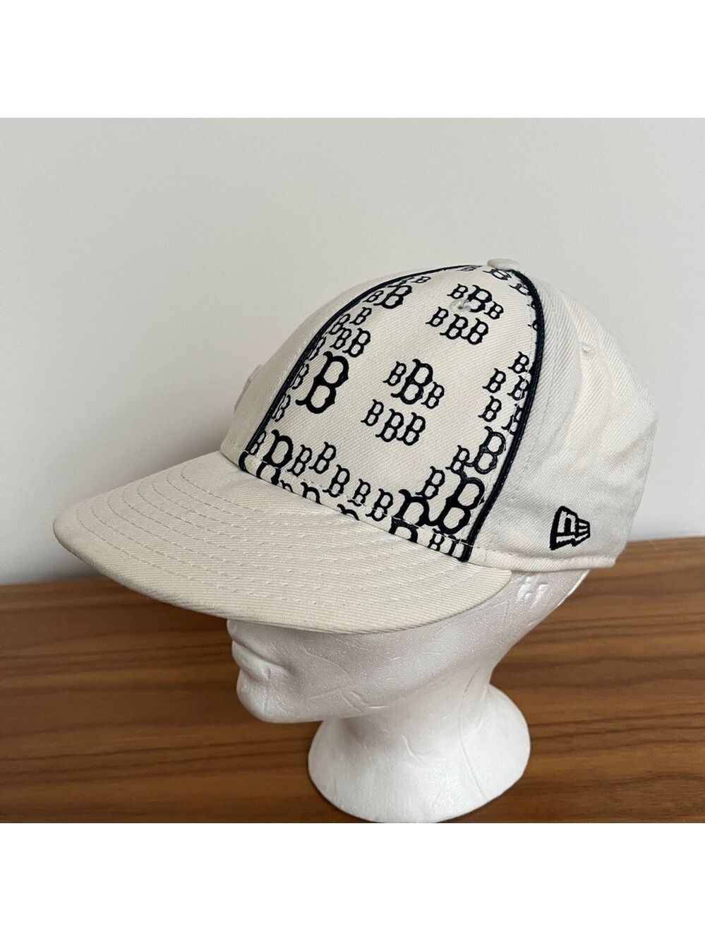 NEW ERA 59FIFTY Boston Red Sox MLB Fitted Baseball Cap Size 7 55.8 cm